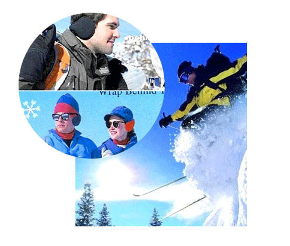 Ear Muffs Fleece Insulation Winter Ear Warmer Men Women Behind the Head Band lot