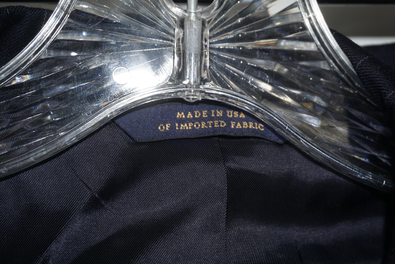 Brooks Brothers Custom Tailored 2-Piece Suit Blue Pinstripe Wool 50R 45×28 USA