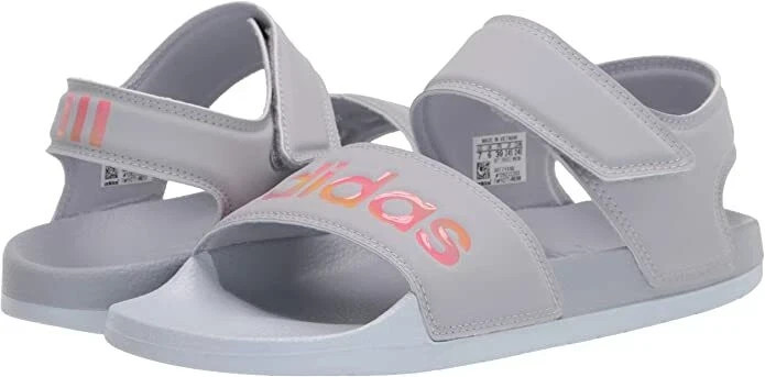Adidas Adilette Slides Womens 11 Gray FY8166 Sandals NWT Comfort Casual Sport