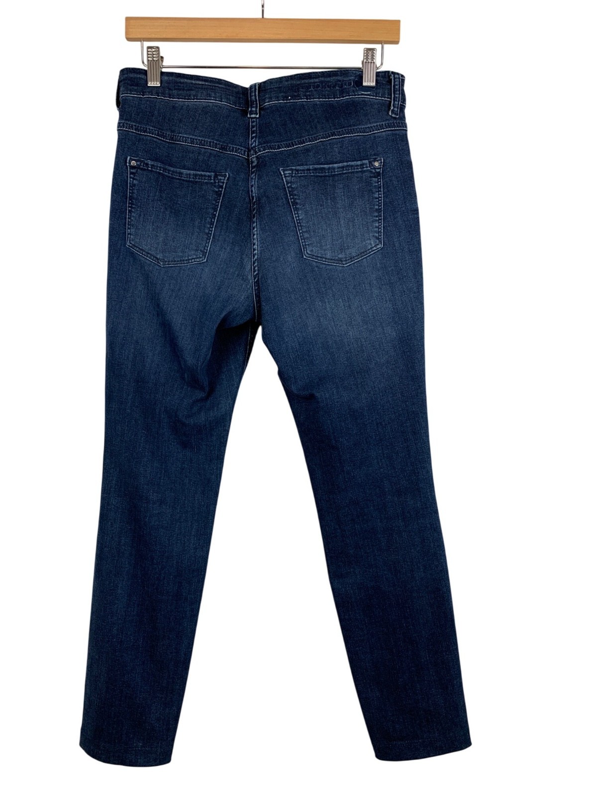 MAC Dream Authentic Skinny Jeans 36/30 Dark Wash Cotton/Polyester Blend