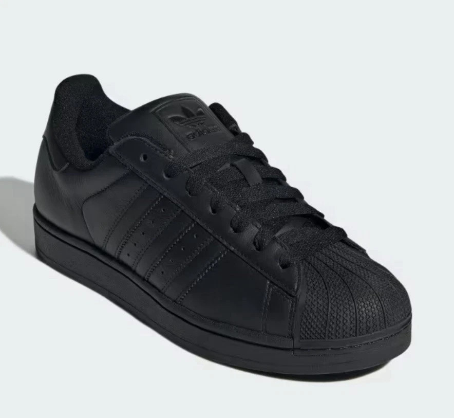 Adidas Originals Mens Superstar Black Sneakers Casual Shoes Footwear EG4957