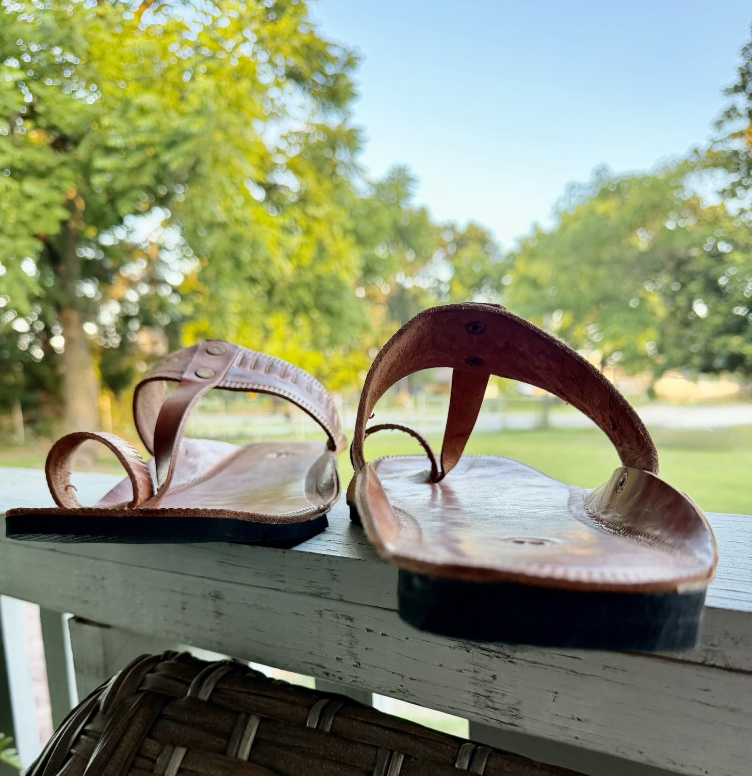 Sri Lanka Handmade Kolhapuri Men’s Sandals – US Size 11