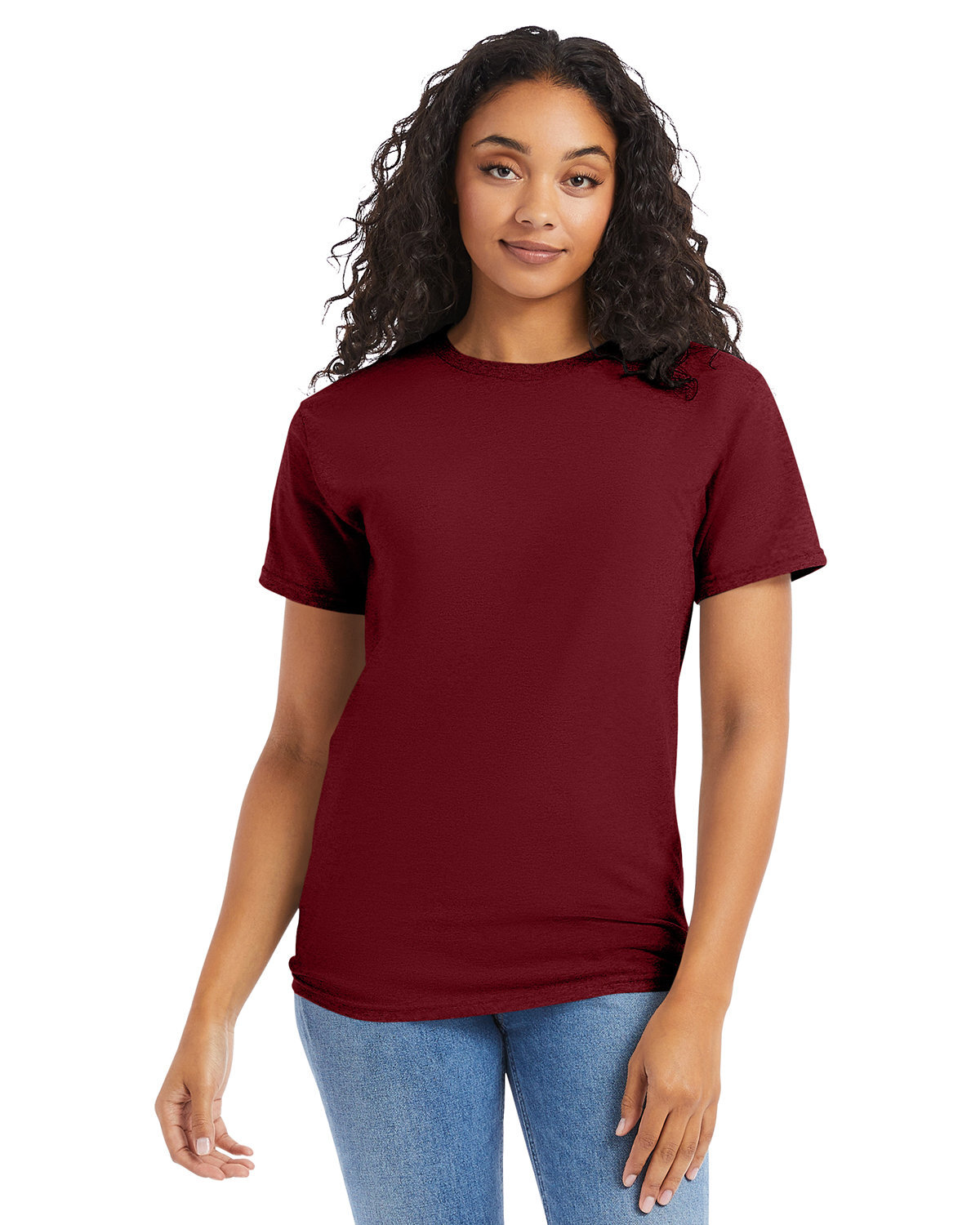2 Pack Of Hanes Adult Essential Short Sleeve Stylish Plain T-Shirt – 5280