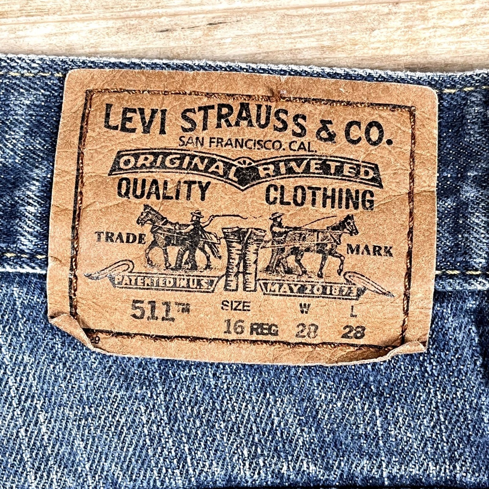 Y2K Levis 511 Womens Jeans 16 Skinny Dark Wash Mid Rise