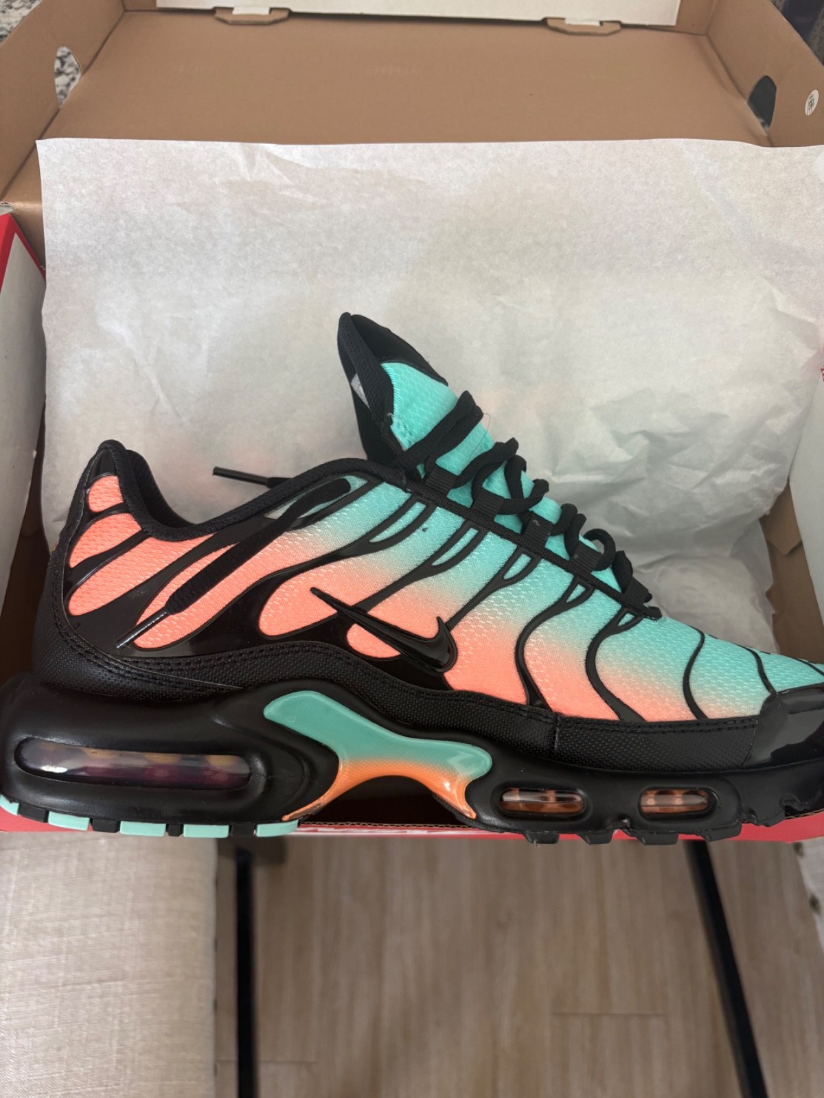 Size 10.5 – Nike Air Max Plus TN 1 Low White