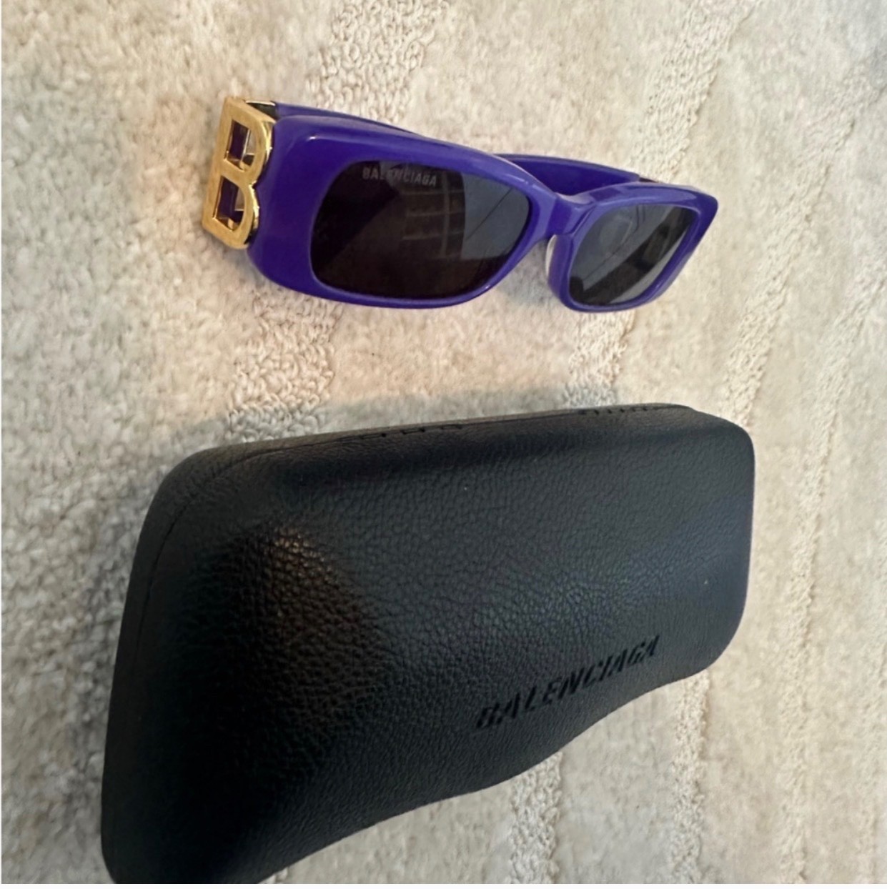balenciaga sunglasses bb0096s purple