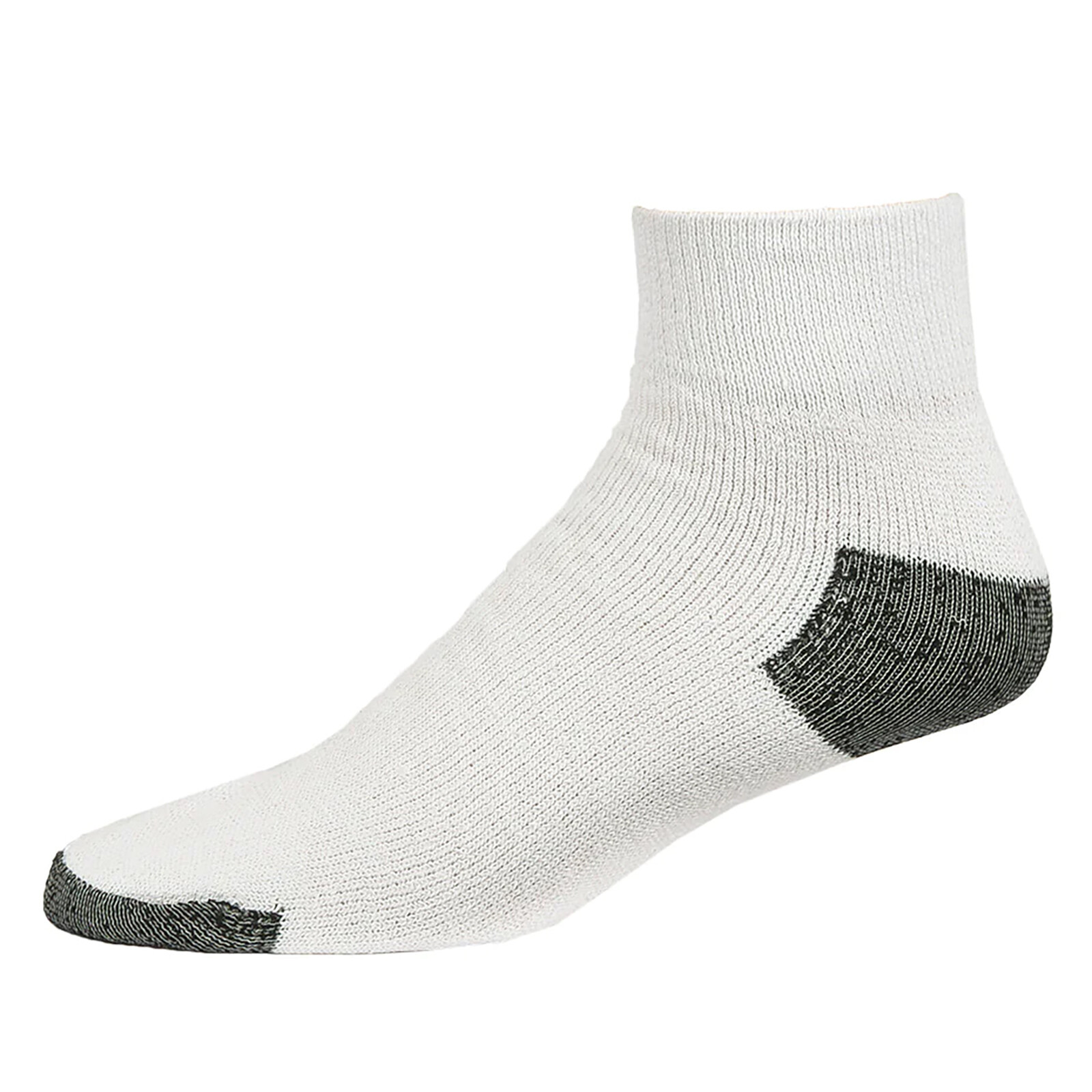 Mens Cotton White Quarter Socks Crew Ankle Sports Sock Size 9-11 10-13 Pack
