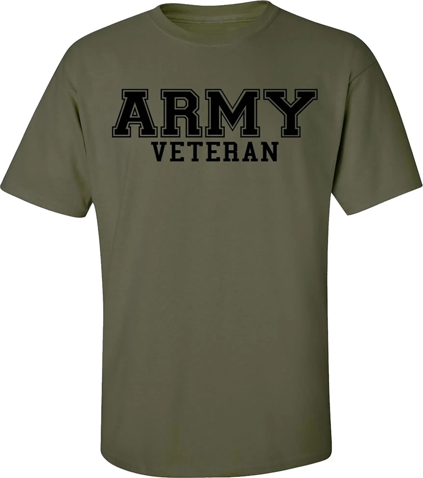 Army Veteran Military Theme Short Sleeve T-shirt – Adult Small To 5XL