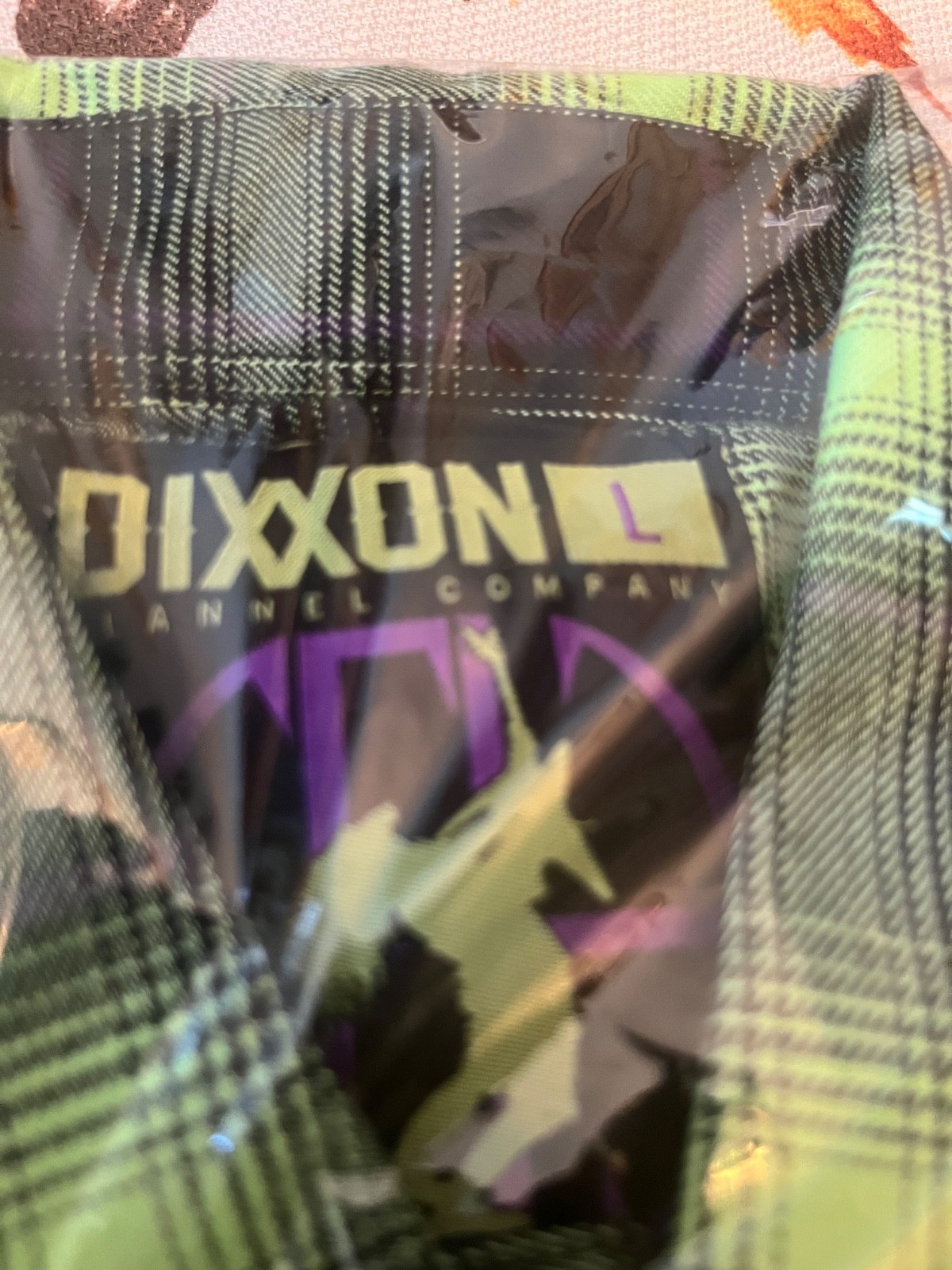 Dixxon Flannel DIMEBAG DARRELL PANTERA FLANNEL. Men’s Large – New In Bag.