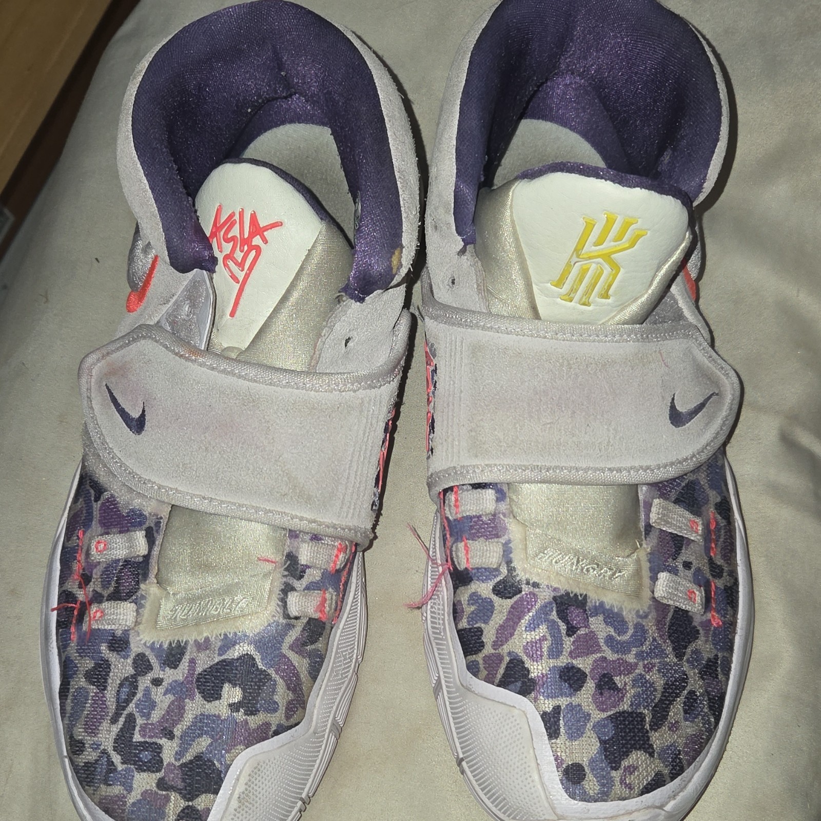 Nike Kyrie 6 Asia Irving Barely Grape 2020 Size 16 CD5031-500 Purple Green OG