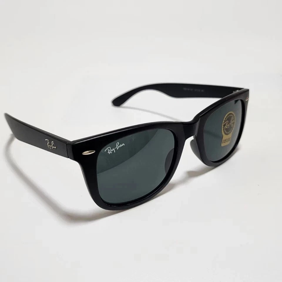 Ray-Ban RB2140 Wayfarer Classic Sunglasses 50mm Sunglass Black Frame Gray Lens ~