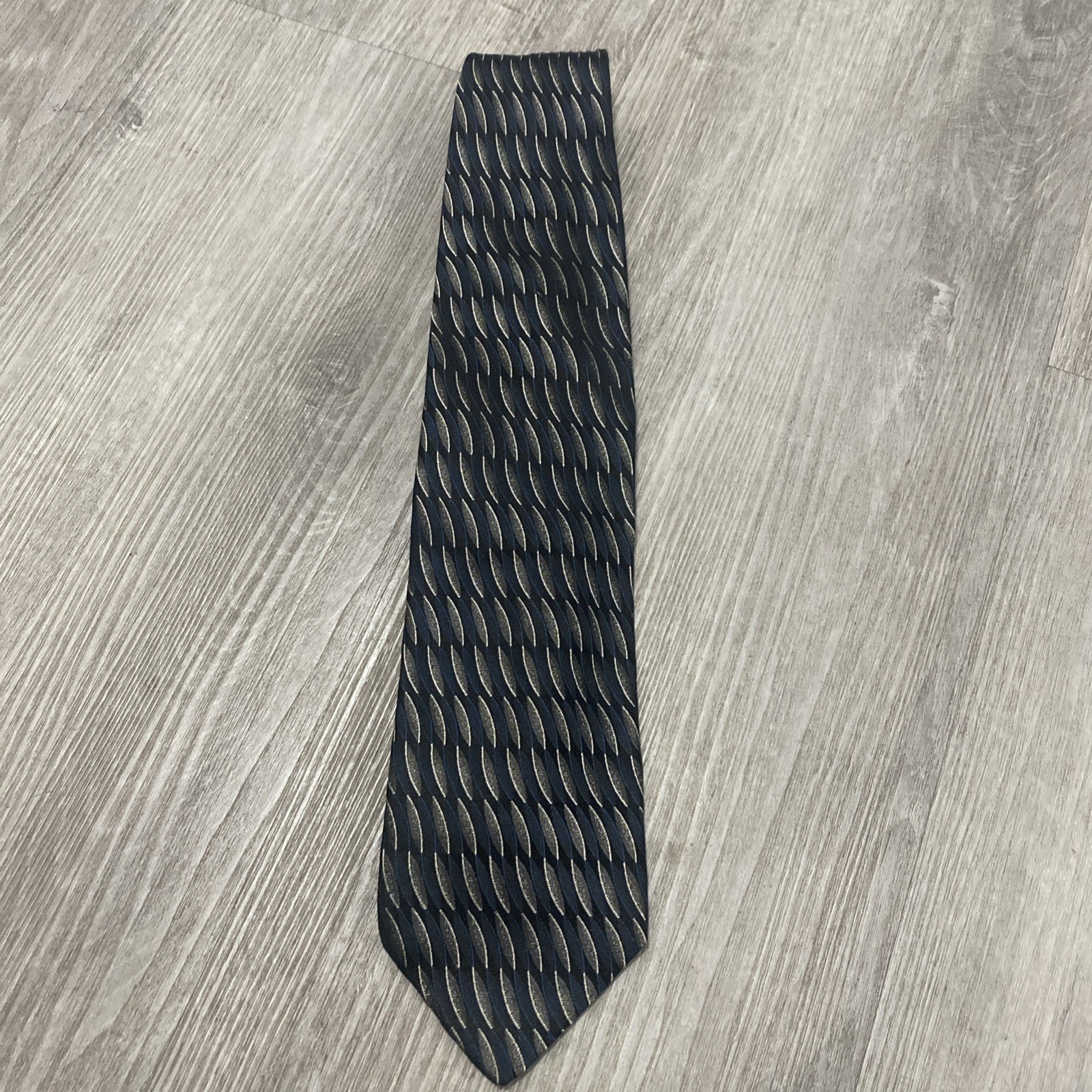 Vintage Principe Necktie Textured Retro Old School 90s Y2K Vtg