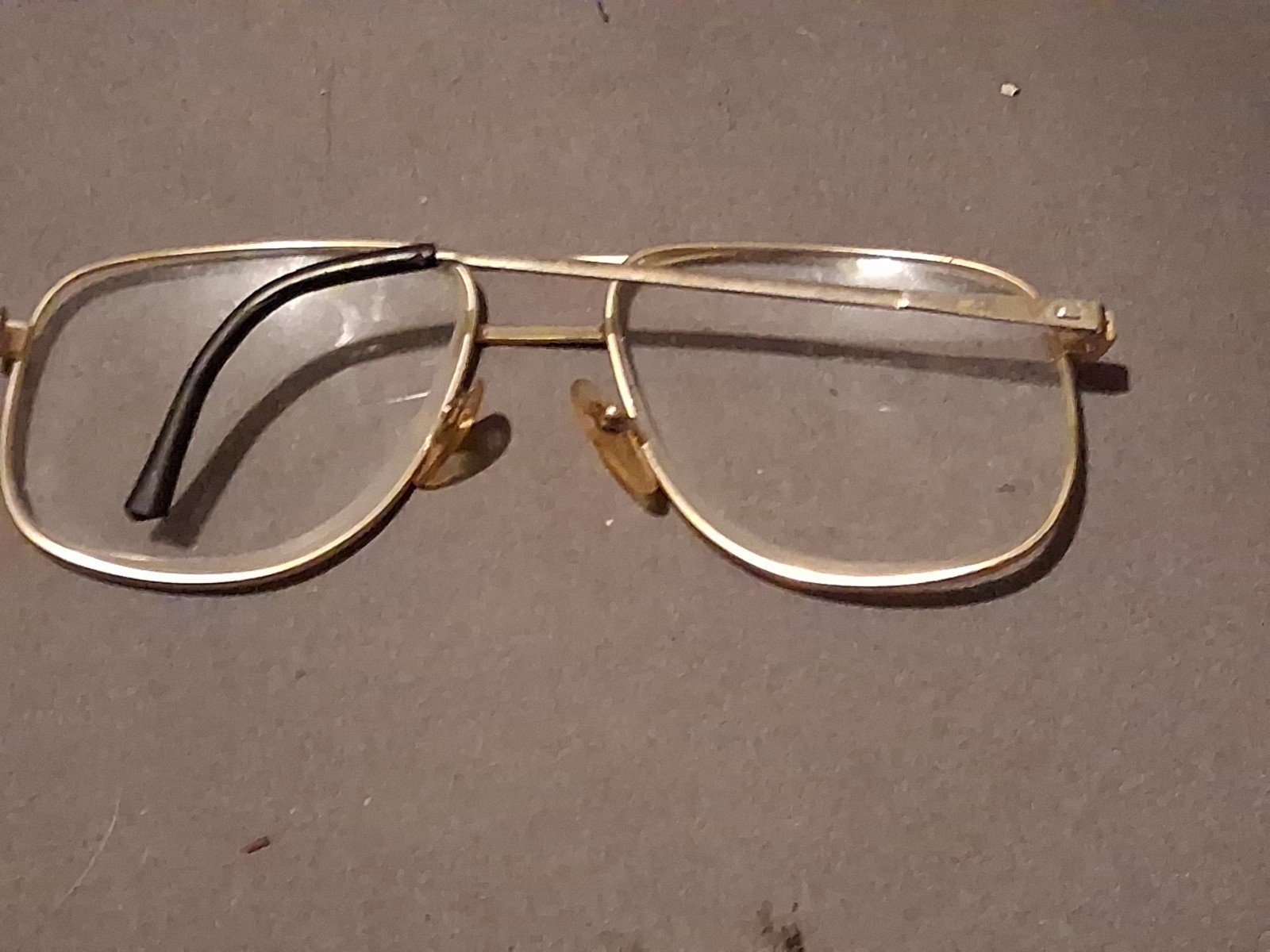 Vintage American OpticalAO 1/1012K GF Pilot Eyeglass Frames AS-IS One Arm Miss