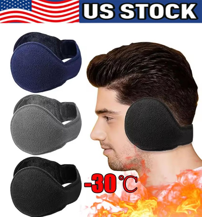 Ear Muffs Fleece Insulation Winter Ear Warmer Men Women Behind the Head Band lot