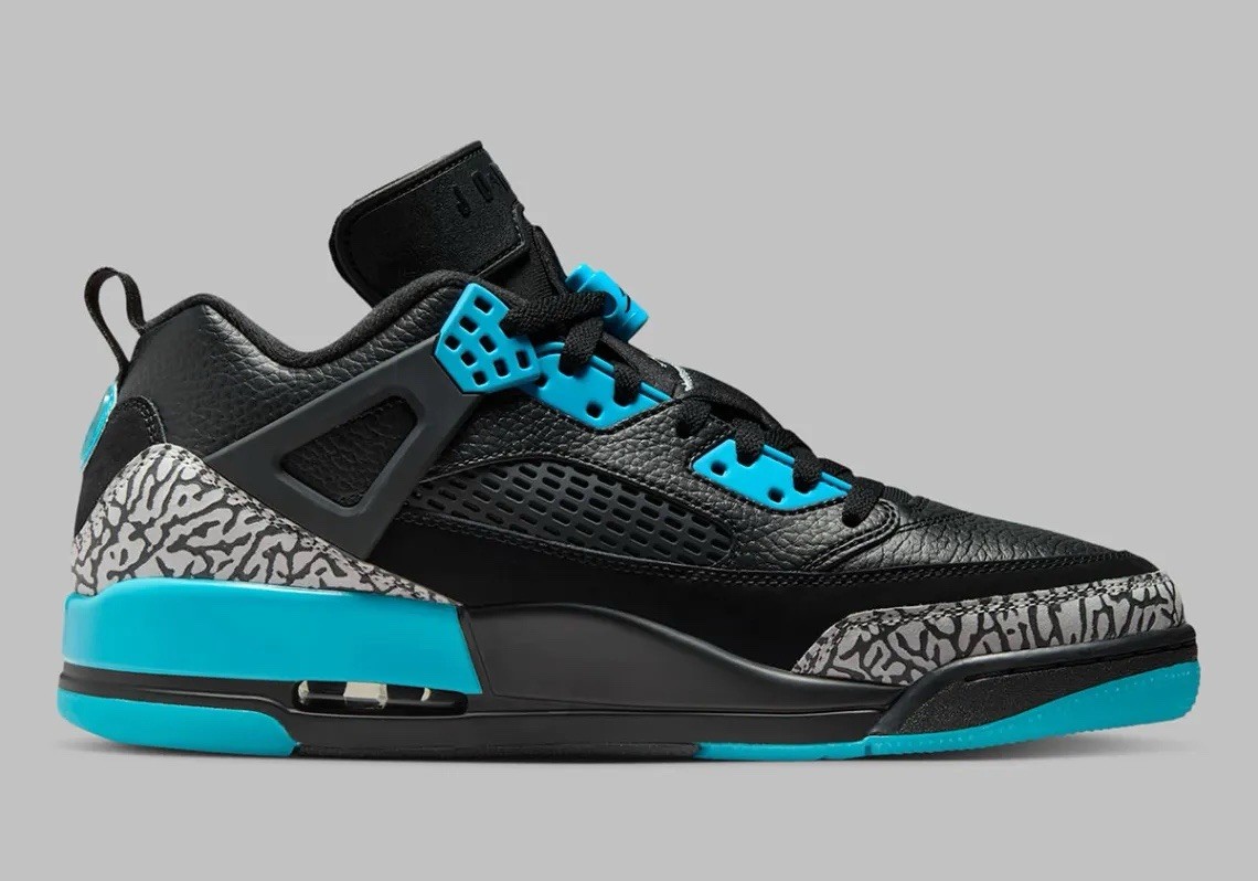 Nike Air Jordan Spizike Low Black Gamma Blue Sneakers FQ1759-005 Men’s Size NEW
