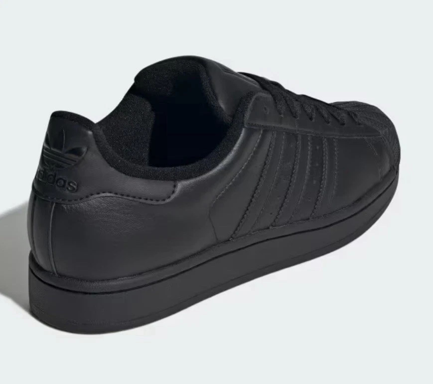 Adidas Originals Mens Superstar Black Sneakers Casual Shoes Footwear EG4957