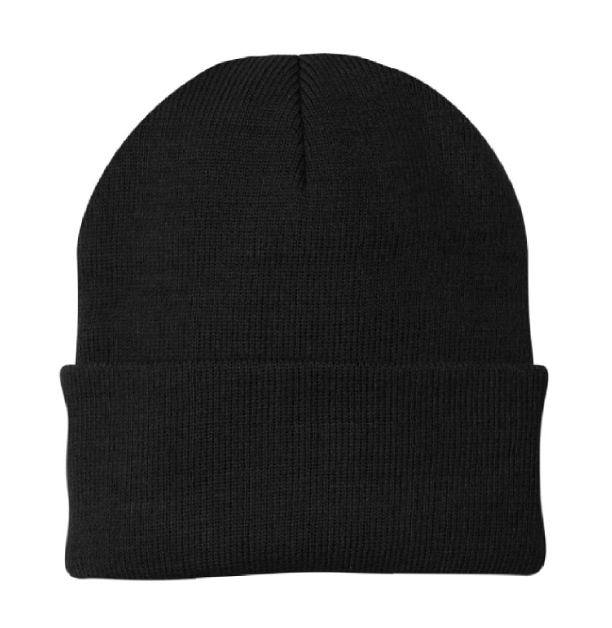 Cuffed Knit Beanie Customizable