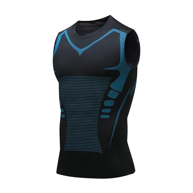 Compression Shirt V-Boost 2026 New Version Ionic Shaping Sleeveless