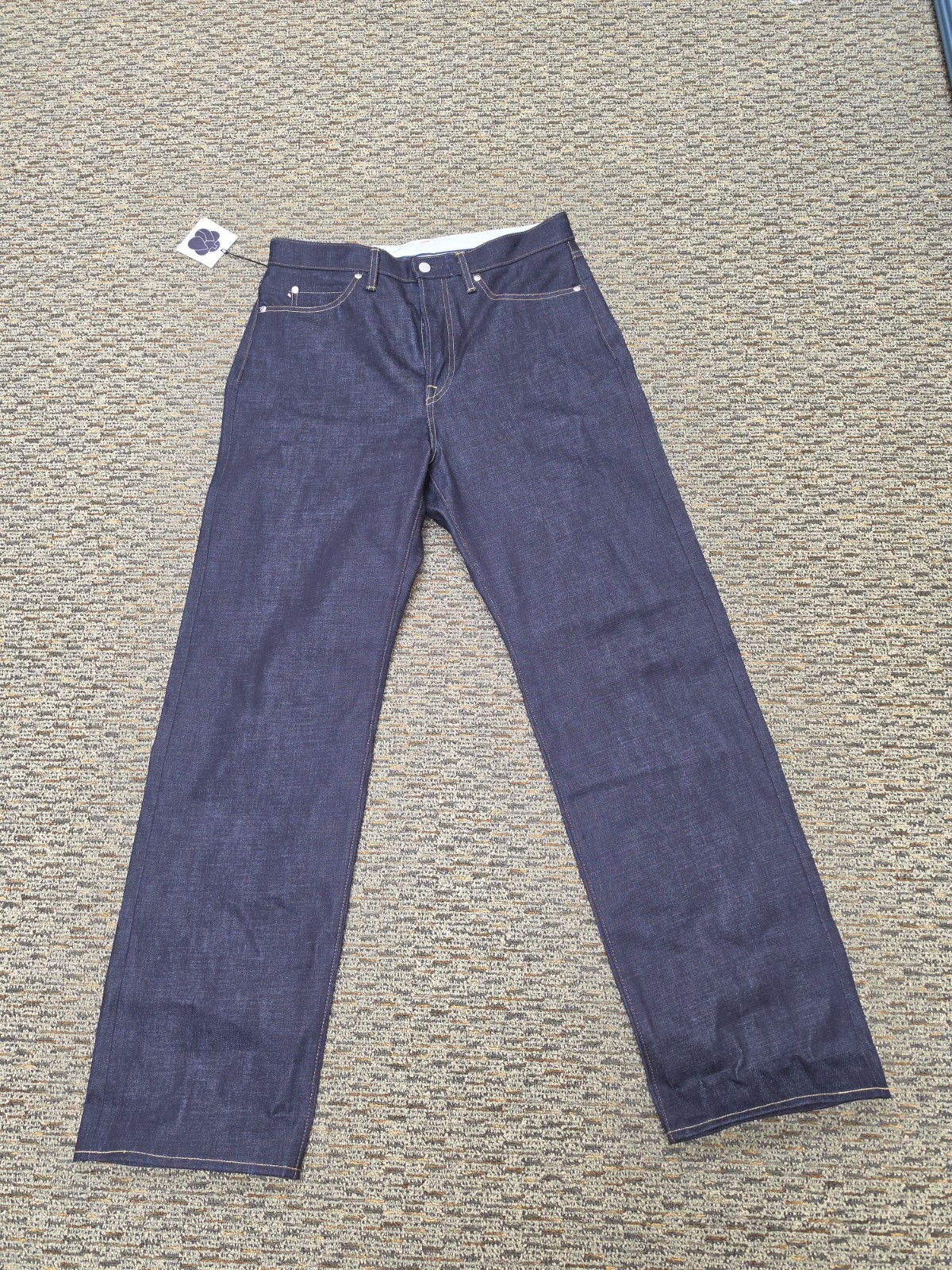 MOMOTARO JEANS “MMJB0400” #400 STANDARD WIDE BUTTON 14.7oz