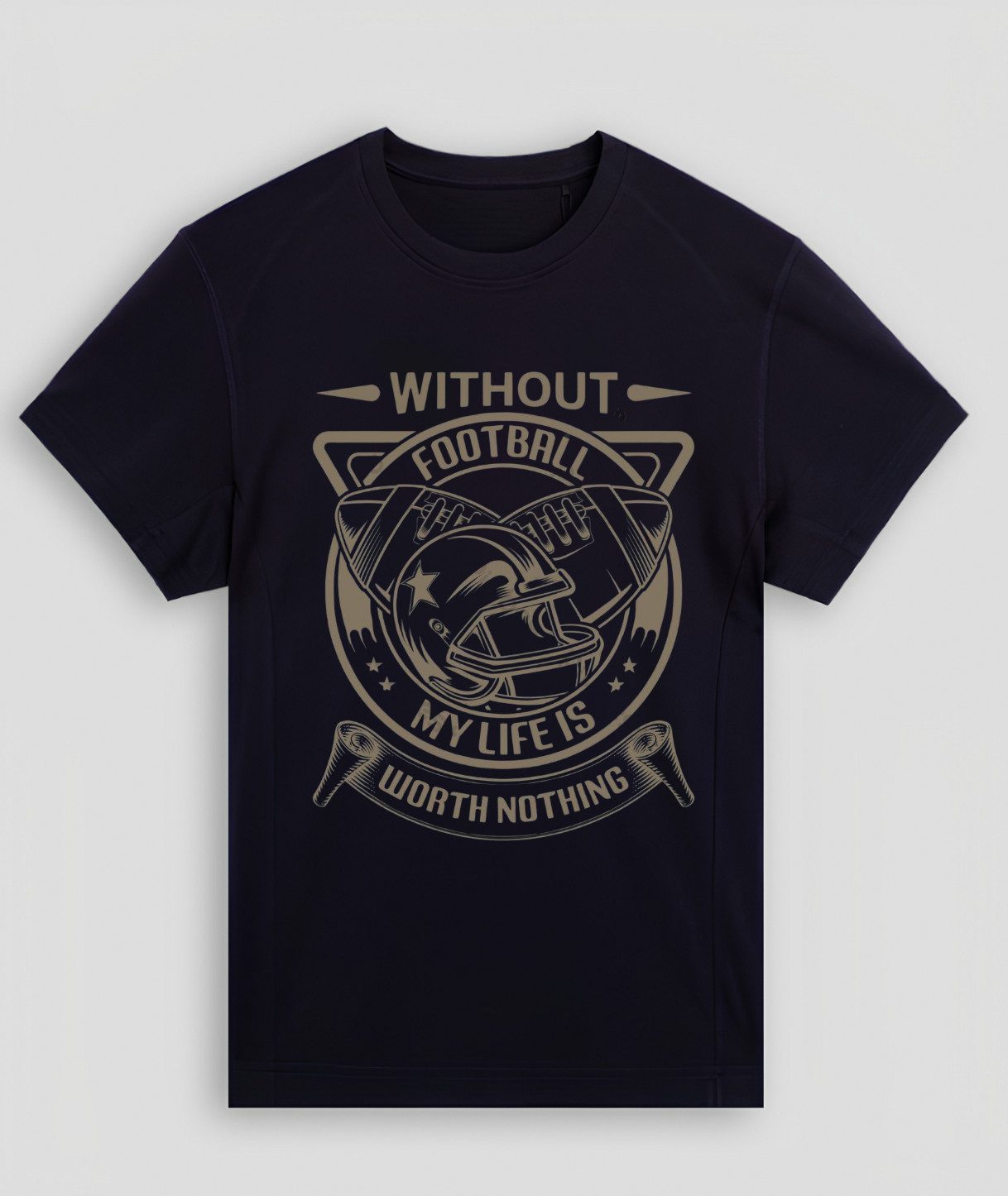 American Football Fan T Shirt Funny Sports Lover Graphic Tee