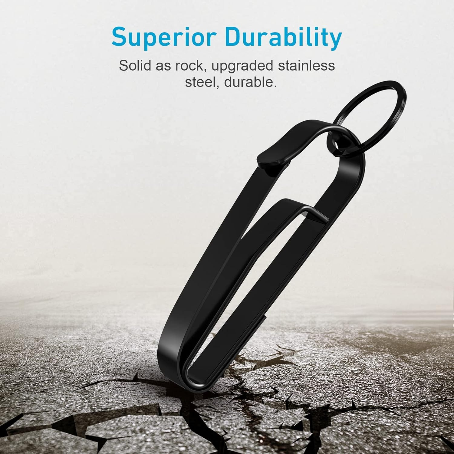 Duty Belt Key Holder, 2PCS Superior Key Ring Holder, Upgraded Quick Release Belt