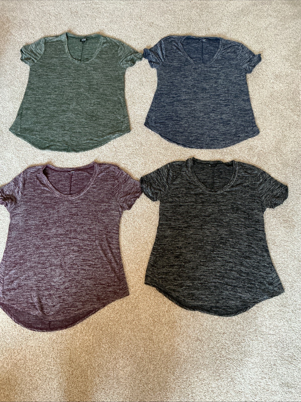 Set Of 4 a.n.a. blouse All Are Same Size 3 Of Theme Don’t Have A Tags
