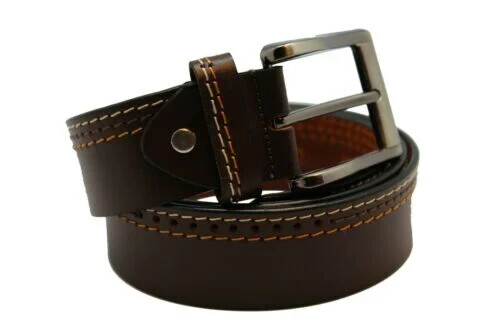 Genuine Leather Waist Belt for Men Big & Tall Size 32 to 48 Lot of 1500 Pcs