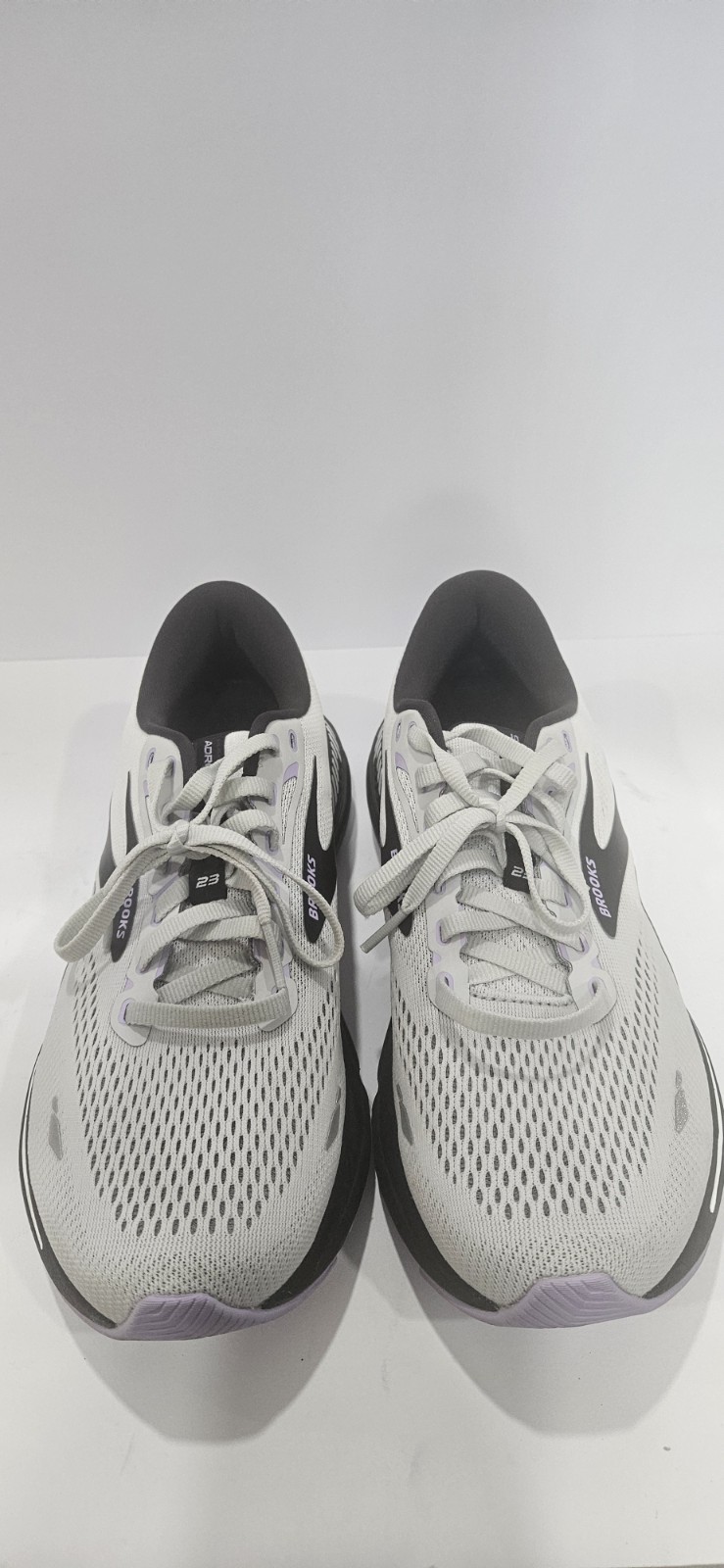 Brooks Adrenaline GTS 23 in grey, black, and purple. Size 9.5 Women’s