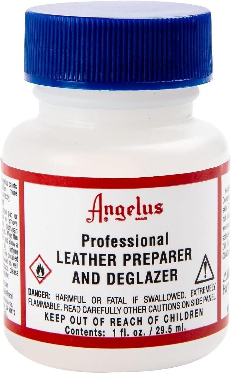 Angelus Leather Dye Professional Preparer & Deglazer – 1 FL. OZ.- NEW