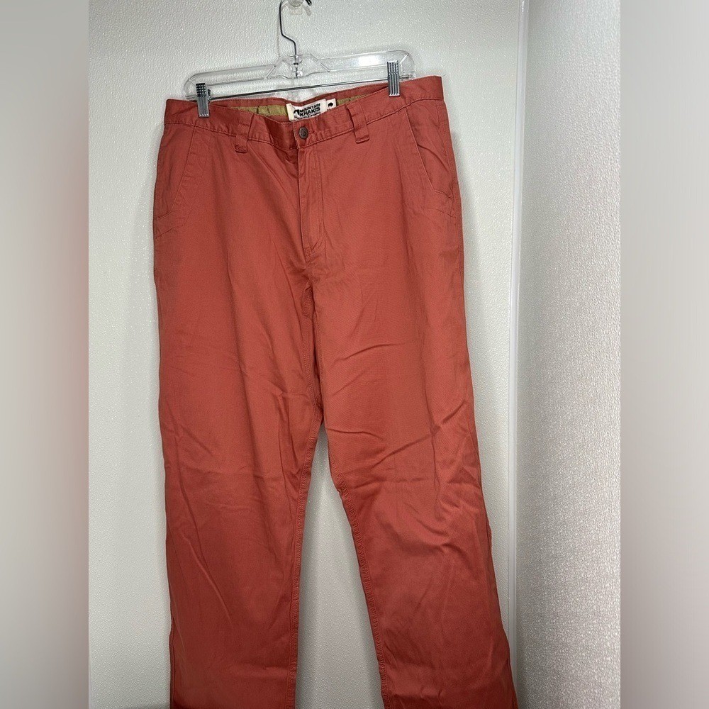 Mountain Khakis Men’s Poplin Pant Relaxed Fit Size 36×34 Chino Lightweight
