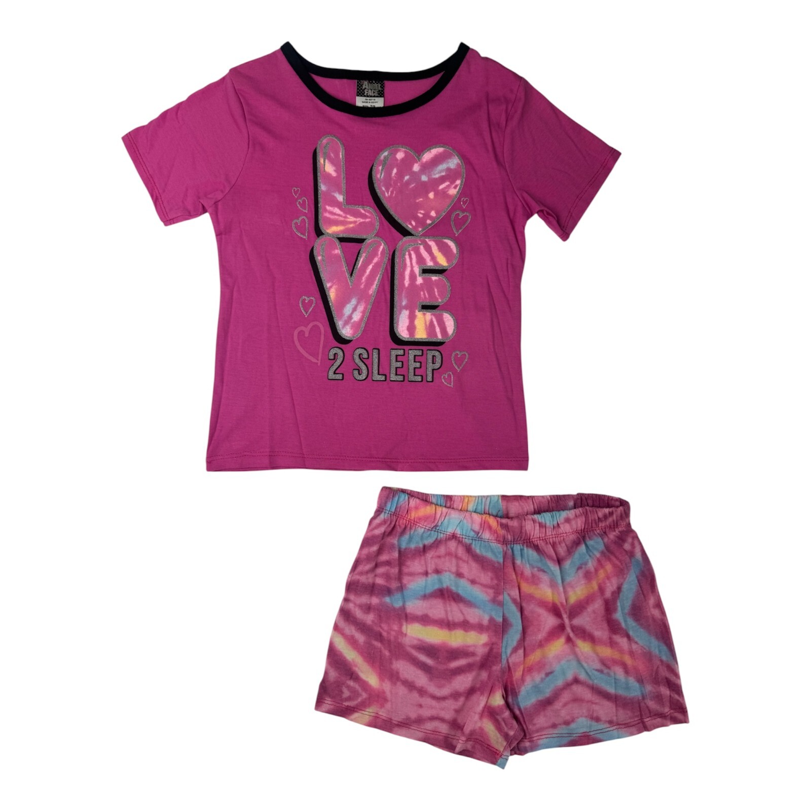 Angel Face Girl’s 2-Piece Pajamas Set Size 7/8, 10/12, 14/16