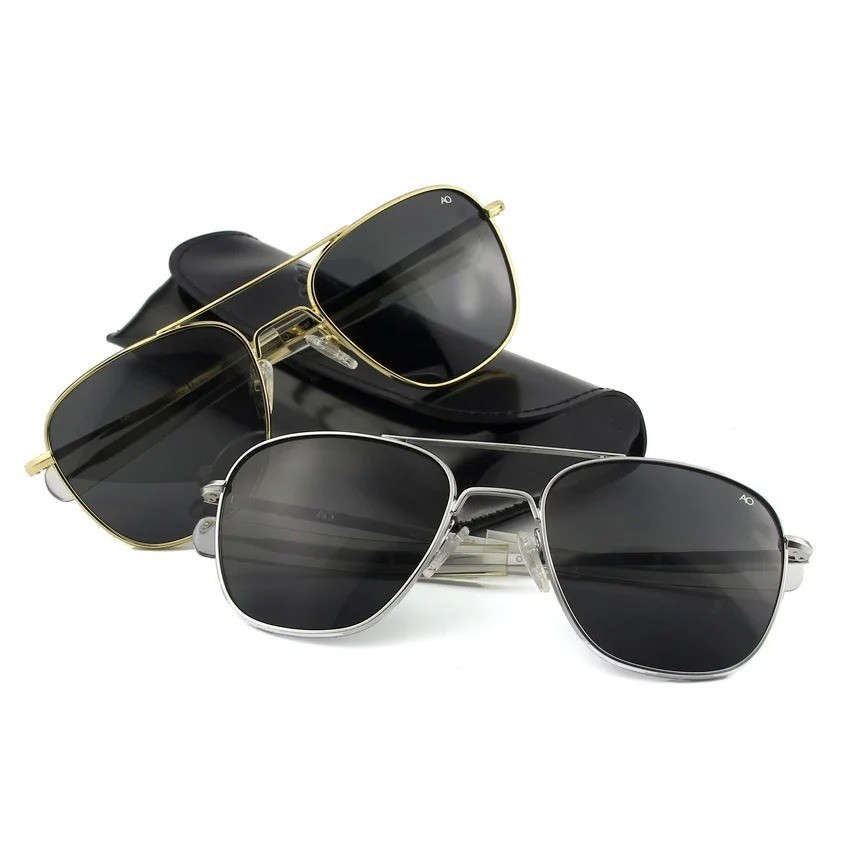 Ao Aviation Sunglasses Men Original American Optical Glass