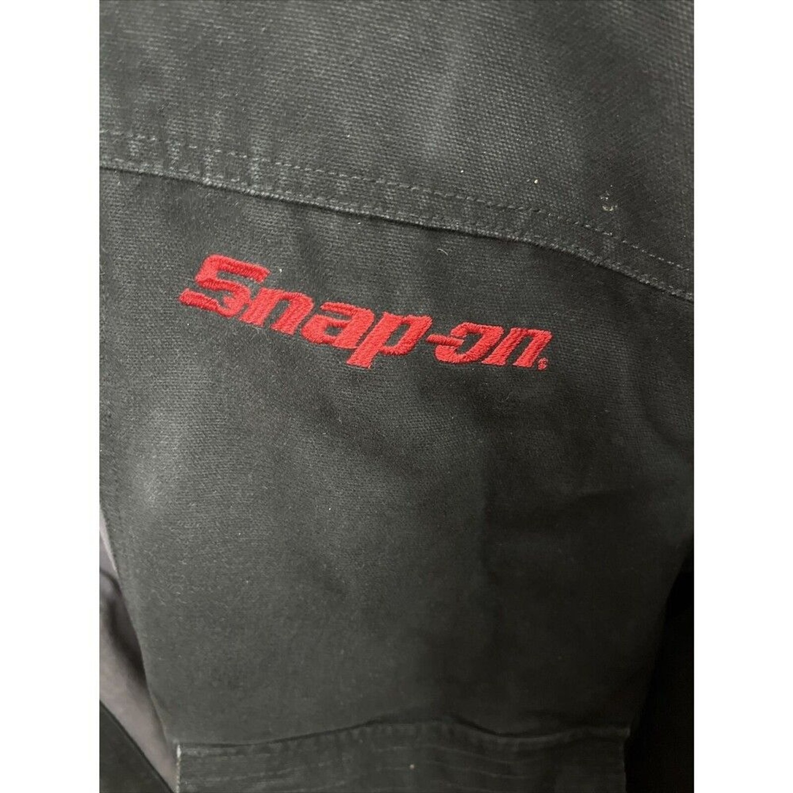 SNAP-ON | XL Men UTILITY WORK WEAR COAT | BLACK GREY