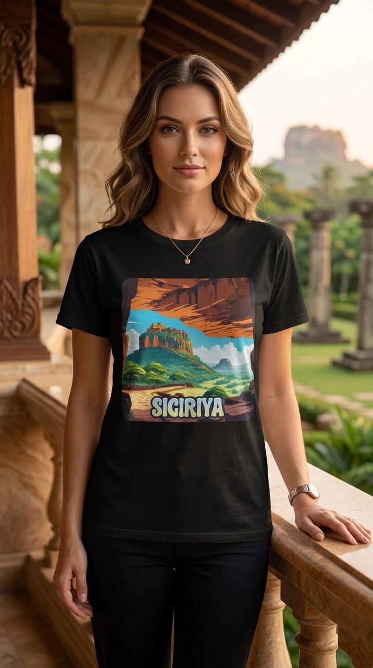 Sigiriya Sri Lanka – Unisex Short Sleeve T-Shirt