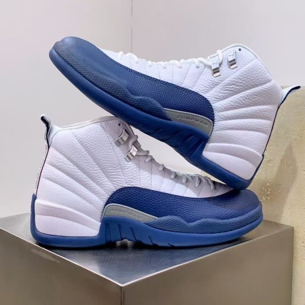 New Air Jordan 12 French Blue 2025 Retro Shoes For Men Size