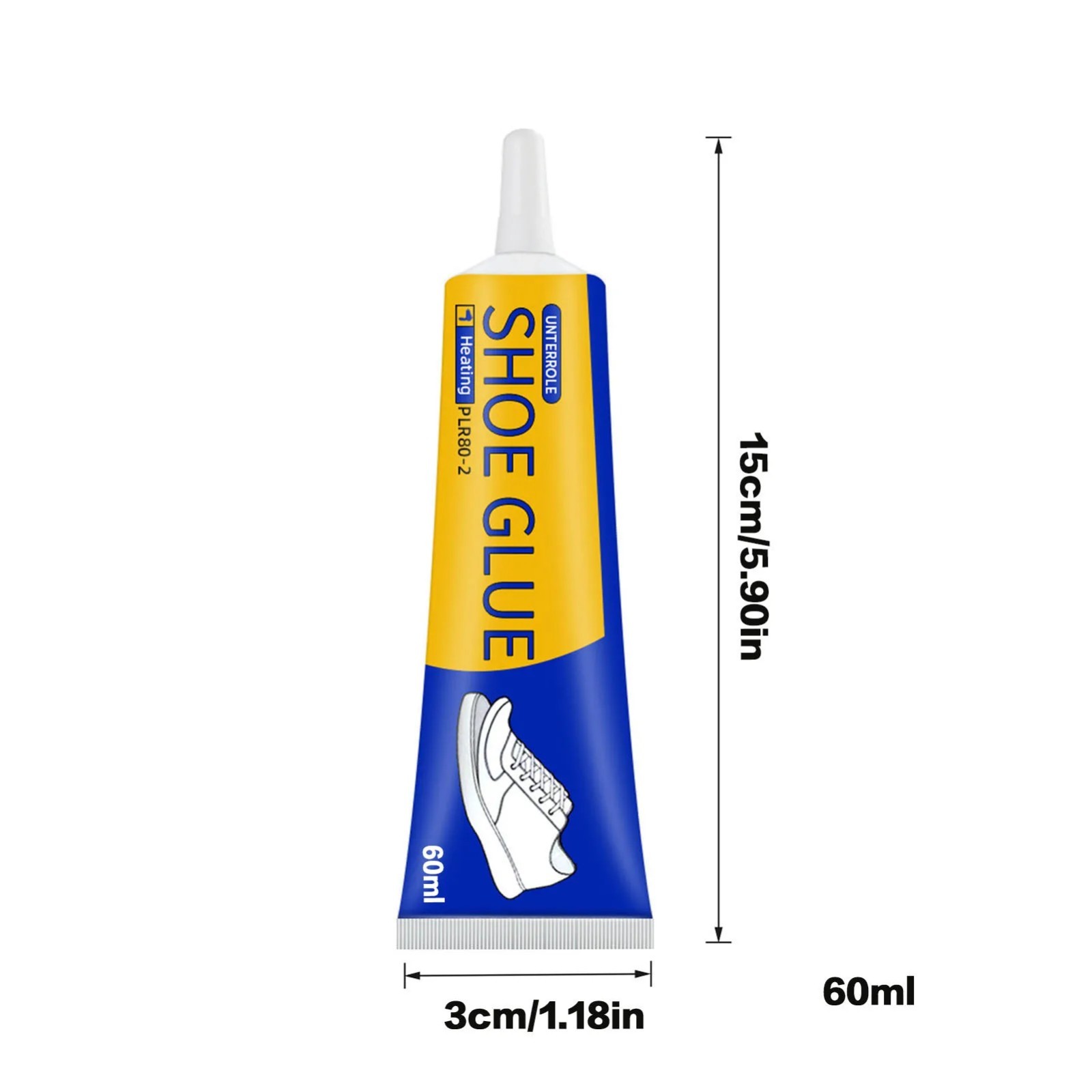 Shoe-Fix Glue: Pro Grade Shoe Repair Glue Adhesive for Boots, Heels, Soles, More