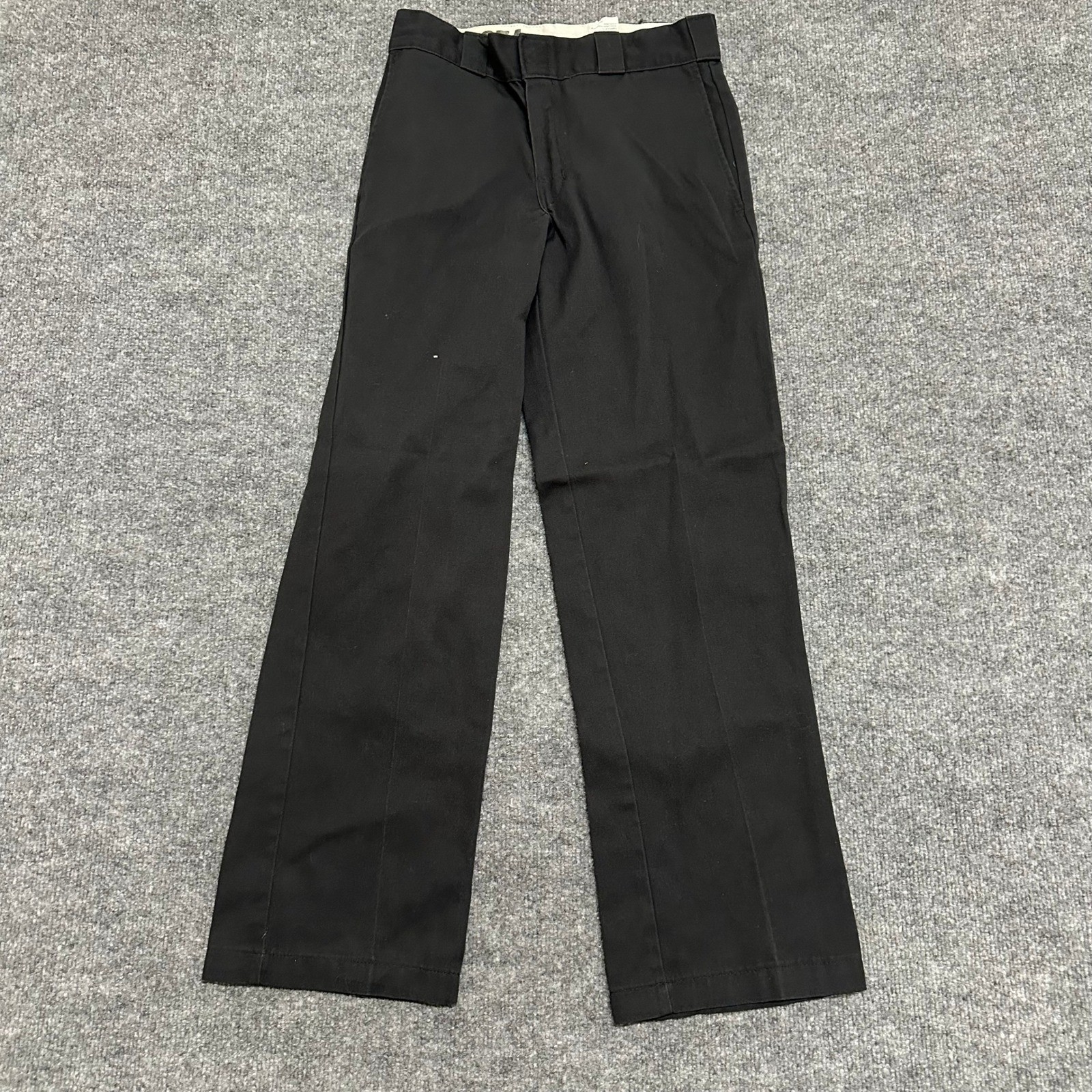 Dickies Pants Mens Size 29×30 Black 874 Original Fit Straight Leg Workwear Twill