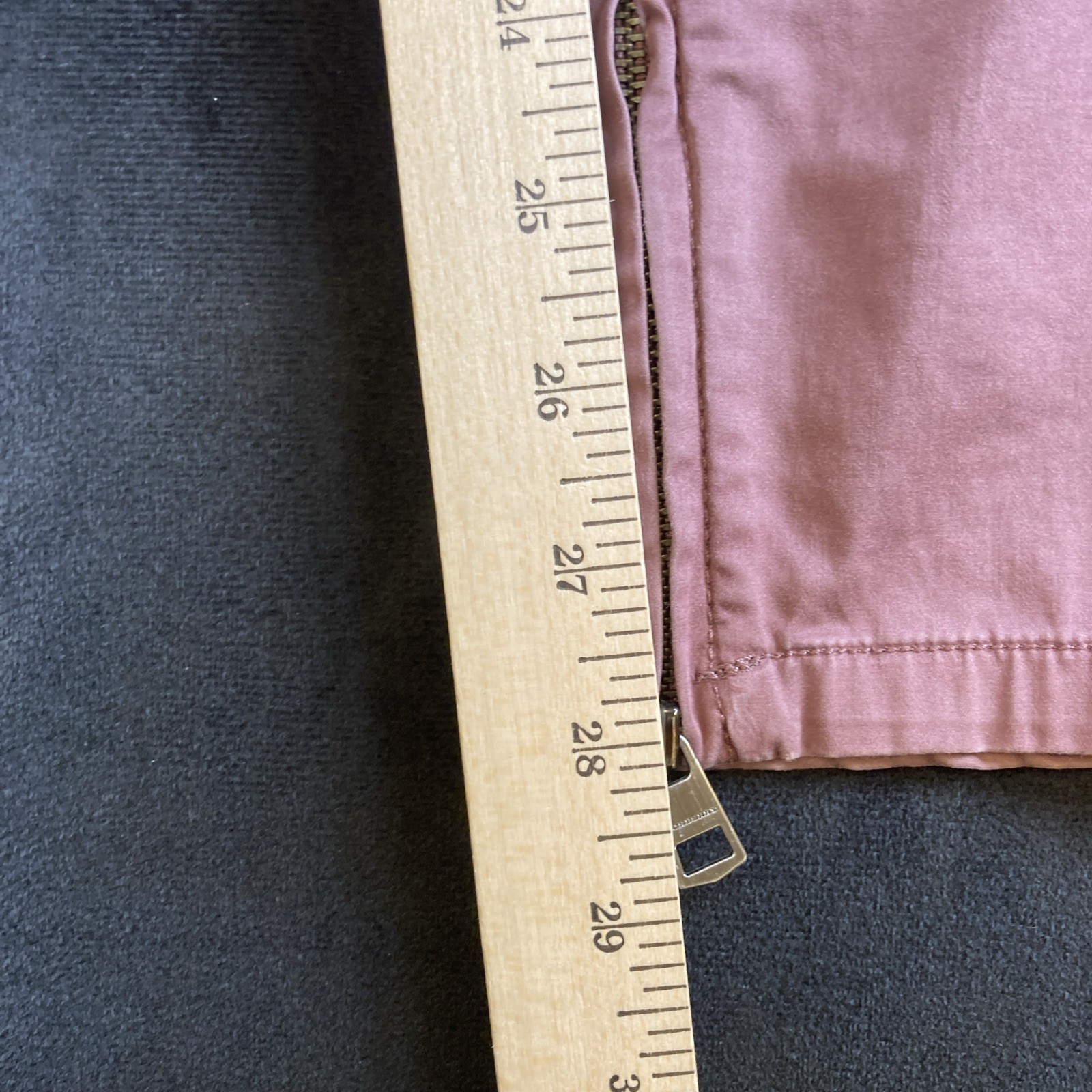 Burberry Brit Women’s Pink Cotton Blend Made in Sri Lanka Pants, Size 29