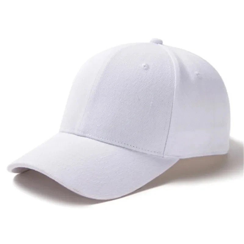 Plain Blank Solid Adjustable Baseball Cap Hats