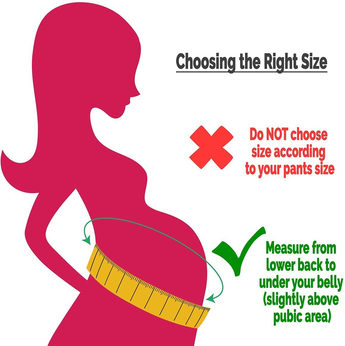 Maternity Band Abdomen Waist Back Support Belt Pregnancy Tummy Belly Band Brace