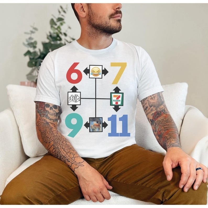 Funny 9 11 Shirts | Seven Eleven | 67 Meme Shirt | Dark Humor Shirt