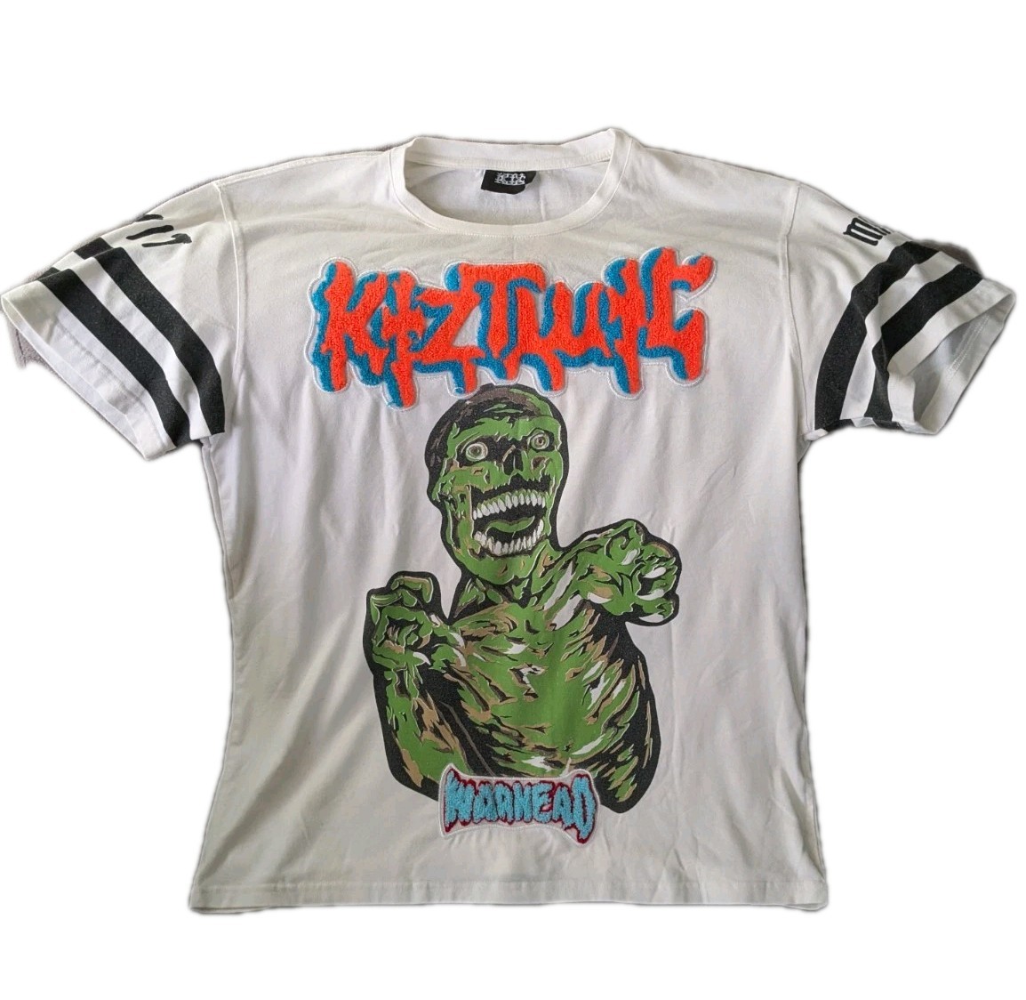 KTZ Zombie Big Patch #13 Satan Maical Warhead Oversized Jersey Shirt Men’s L HTF
