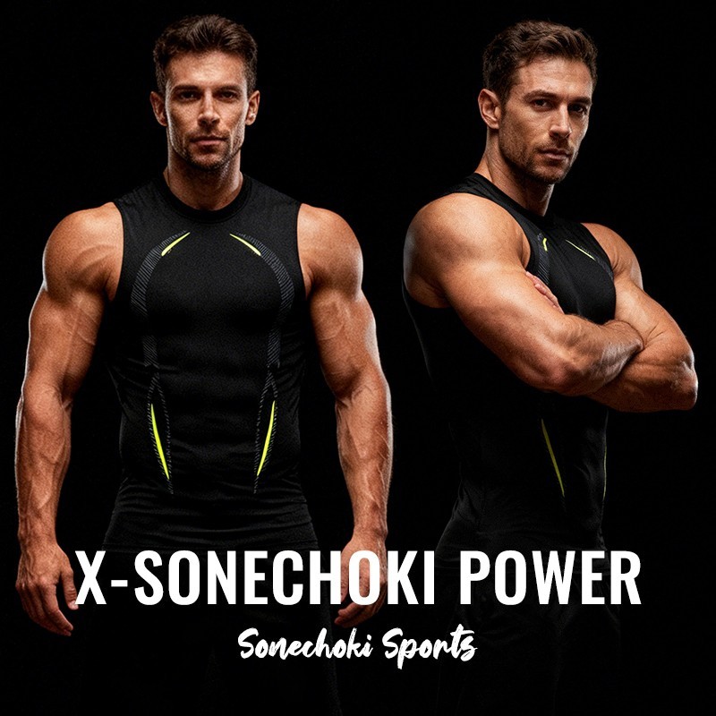 Evolv-Off Compression Shirt V-Boost 2026 New Version Ionic Shaping Sleeveless