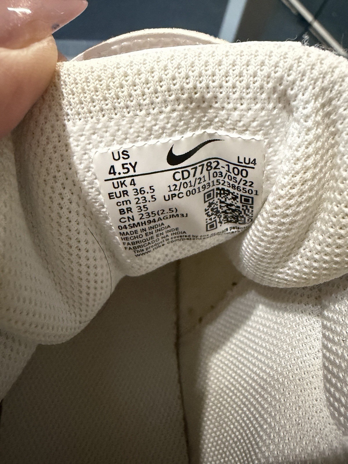 Nike Court Borough 2 Mid Triple White
