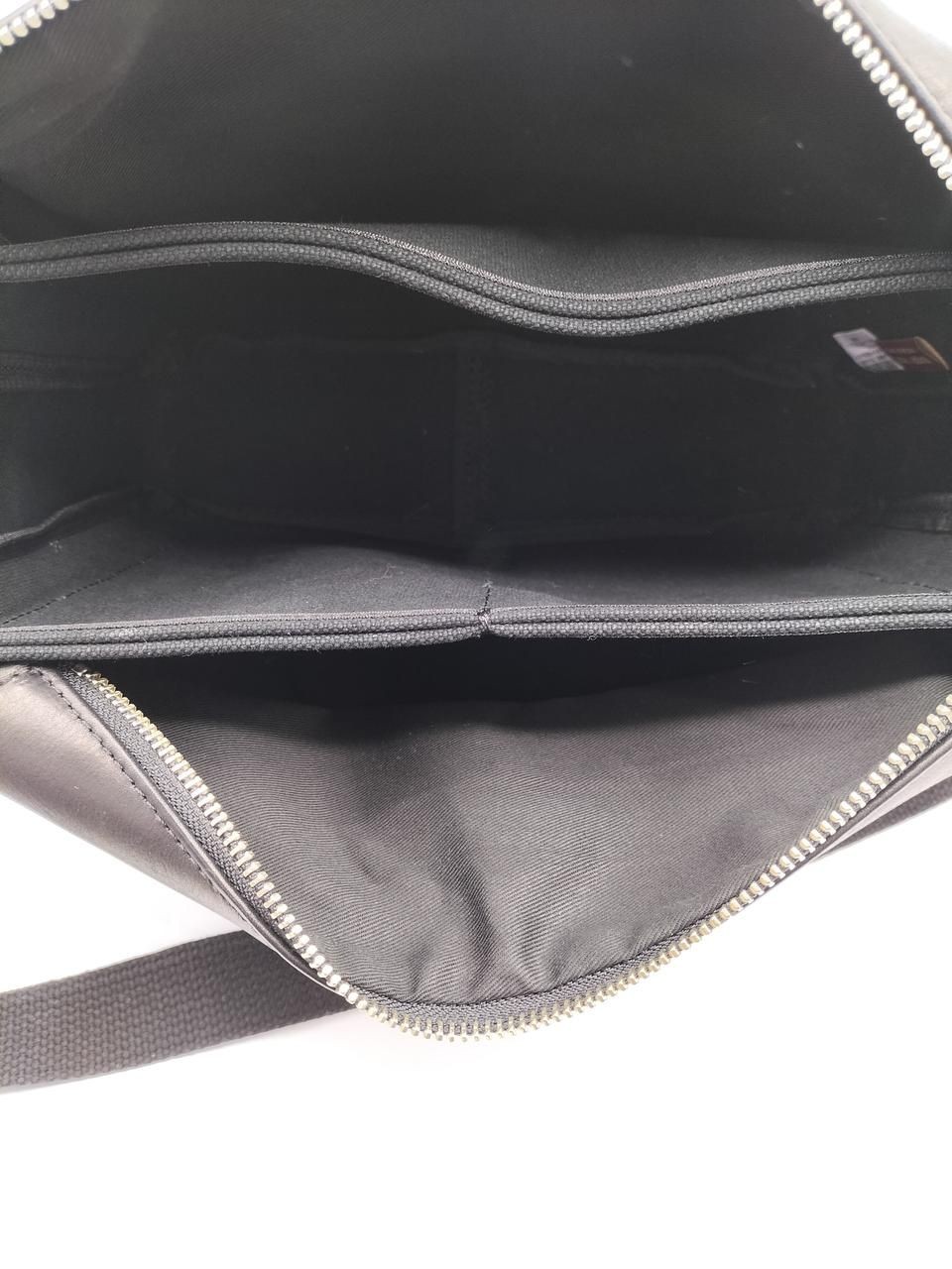 Baggy Port Grove leather canvas shoulder bag Used
