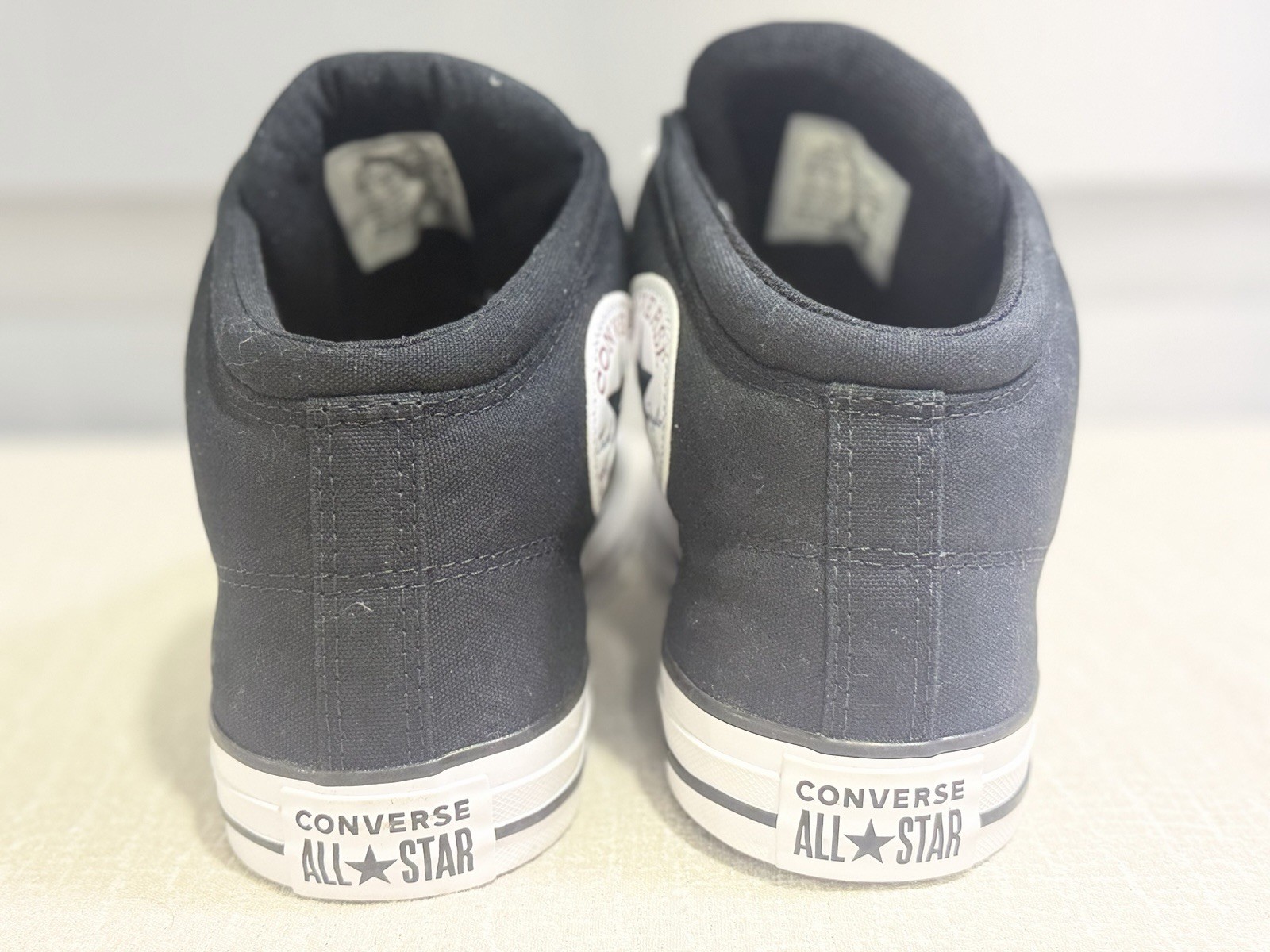 NEW – Converse CTAS High Street Hi ‘Black/White Sneakers – Men’s Size 10