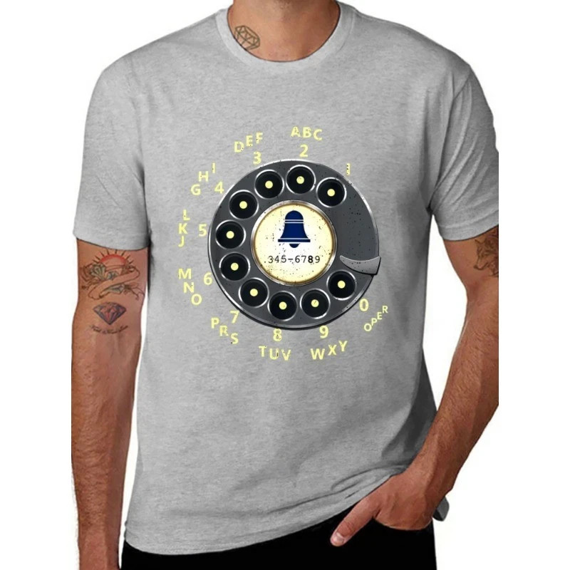 Vintage Retro Dial Telephone T-Shirt