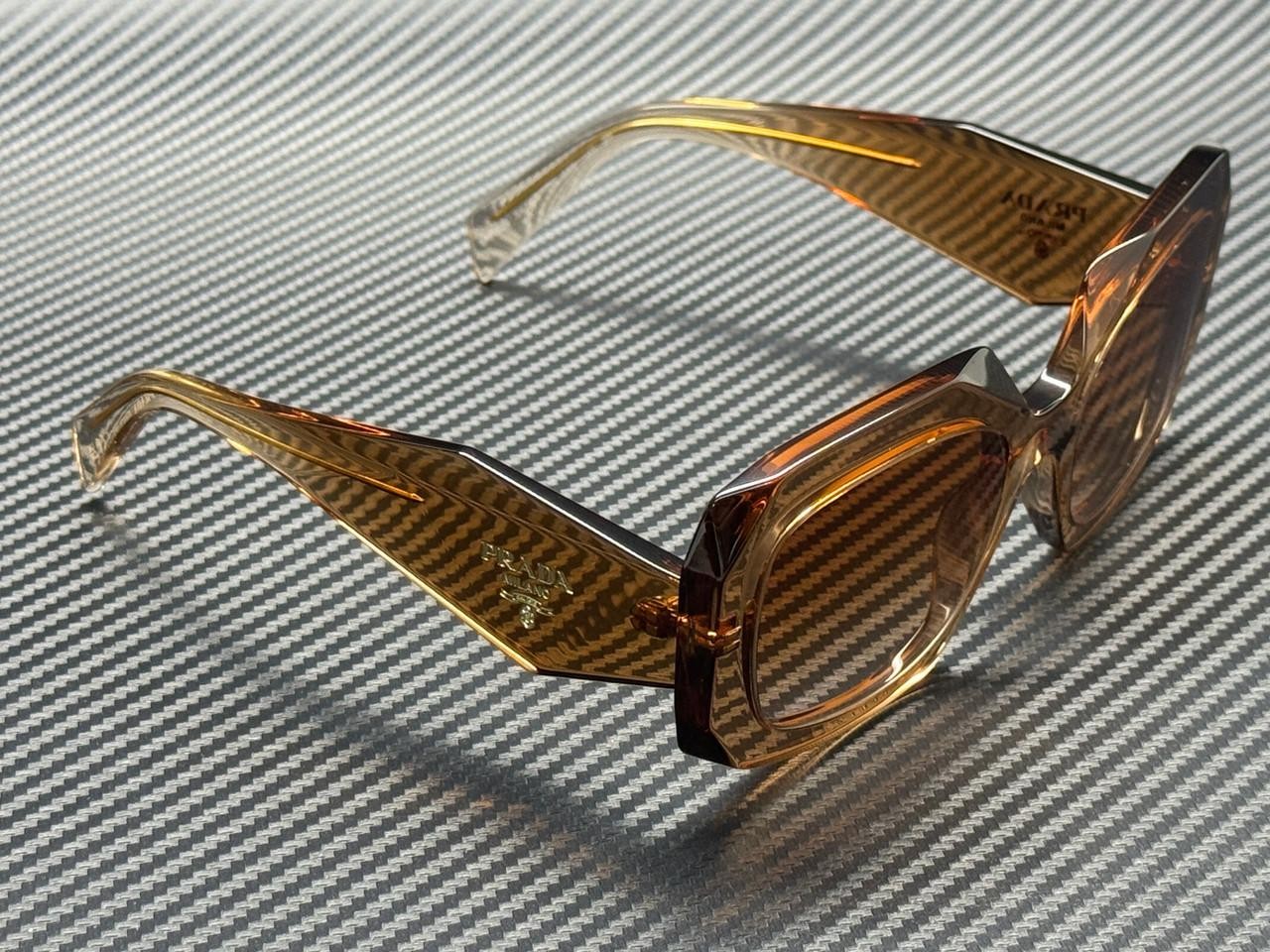 PRADA PR B23S 28E50S Chocolate Brown Gradient Women’s 54 mm Sunglasses