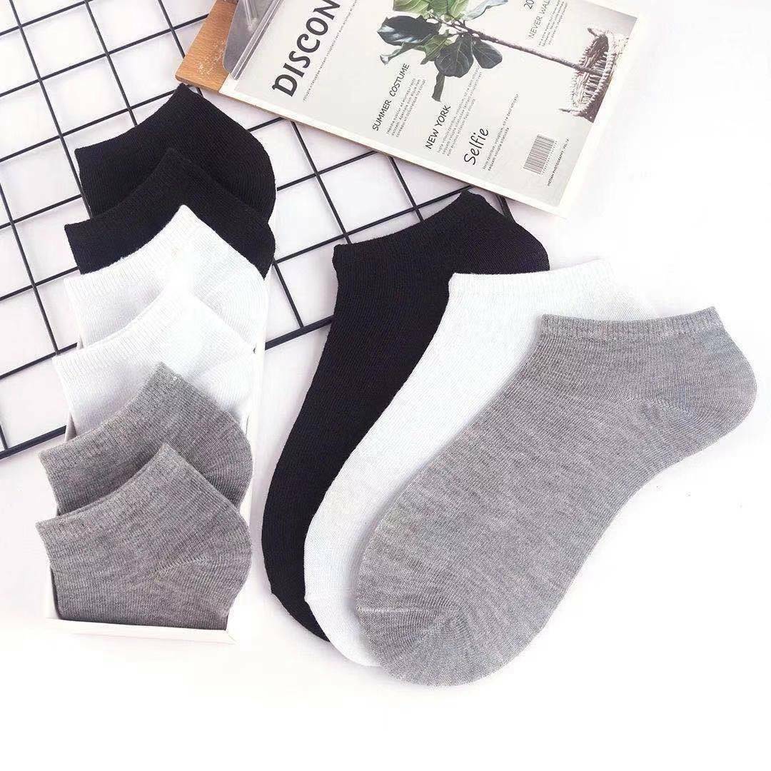 Lot 12 Pairs Mens Womens Ankle Socks Sport Cotton Crew Socks Low Cut Invisible