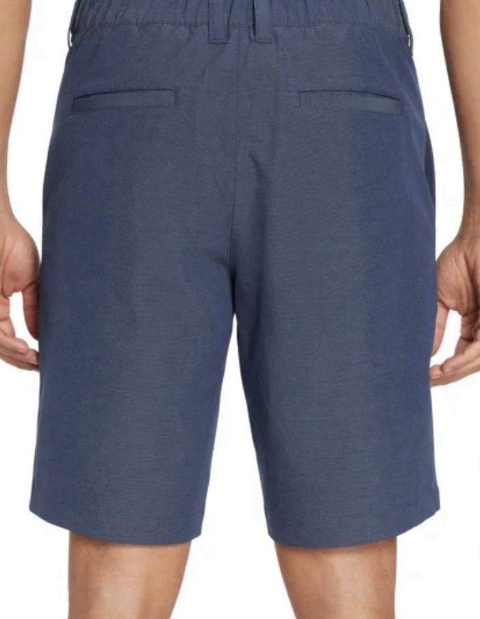 Banana Republic Men’s Lot of 3 Flat Front Shorts Size 42 Black, Gray & Blue NWT